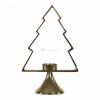 Kerstboom Windlicht Aurum 30 cm hoog goud 